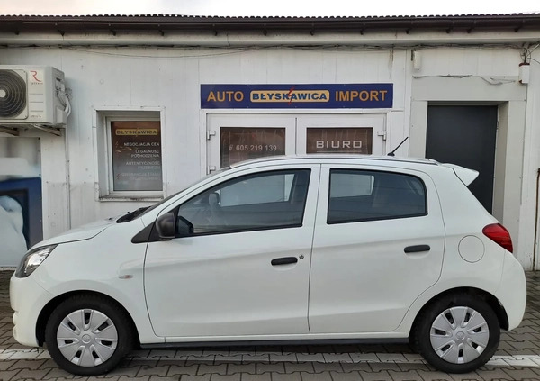 Mitsubishi Space Star cena 20850 przebieg: 173282, rok produkcji 2014 z Mińsk Mazowiecki małe 232